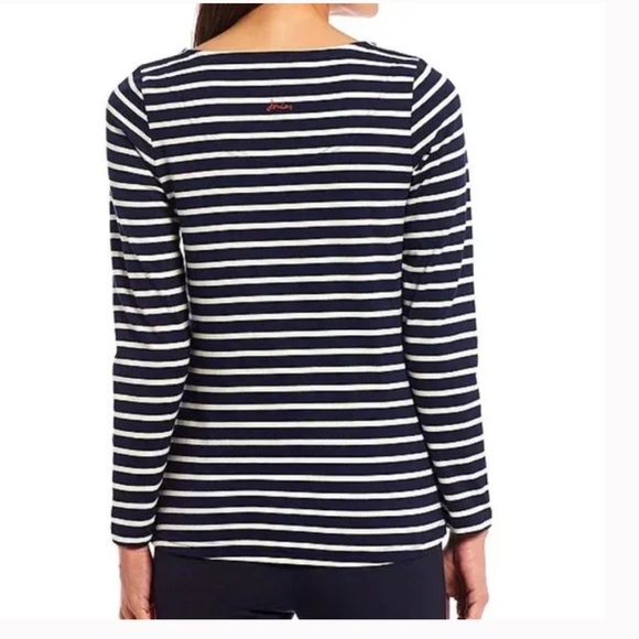 🆕JOULES HARBOUR LUXE MERRY STRIPED KNIT TOP(Sz 2) - Picture 3 of 16